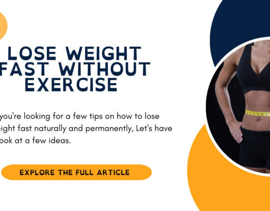 lose weight fast without exercise