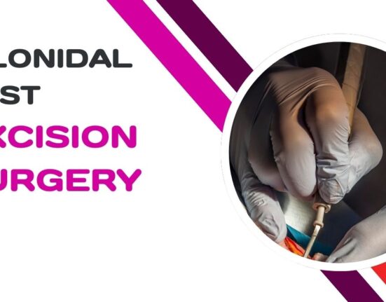 pilonidal cyst excision surgery