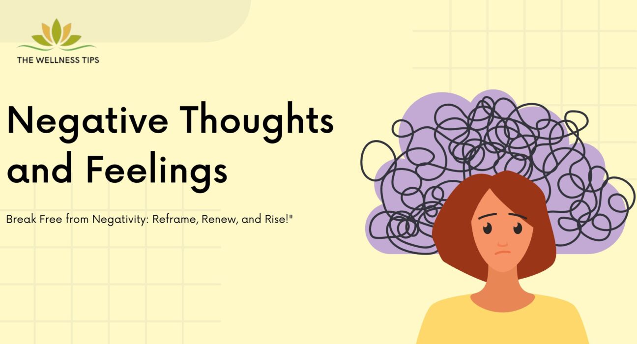 negative thoughts and feelings